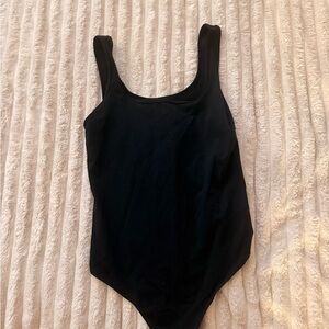 Abercrombie & Fitch Black Soft Bodysuit